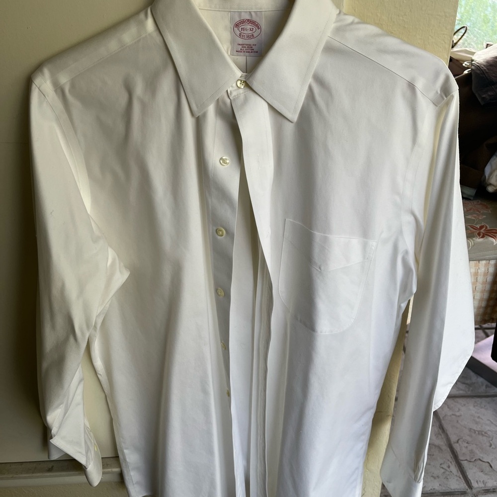Brooks Brothers White Dress Shirt